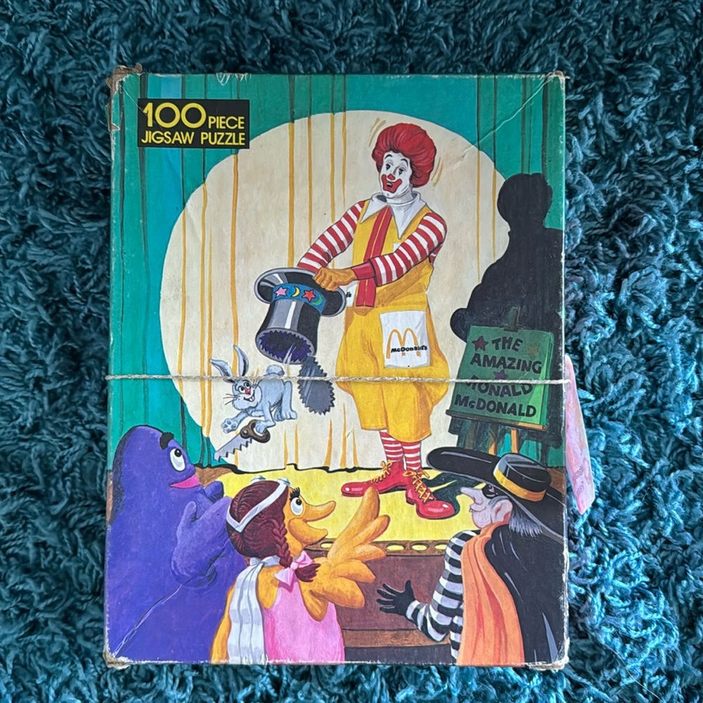 Vintage McDonald’s puzzle